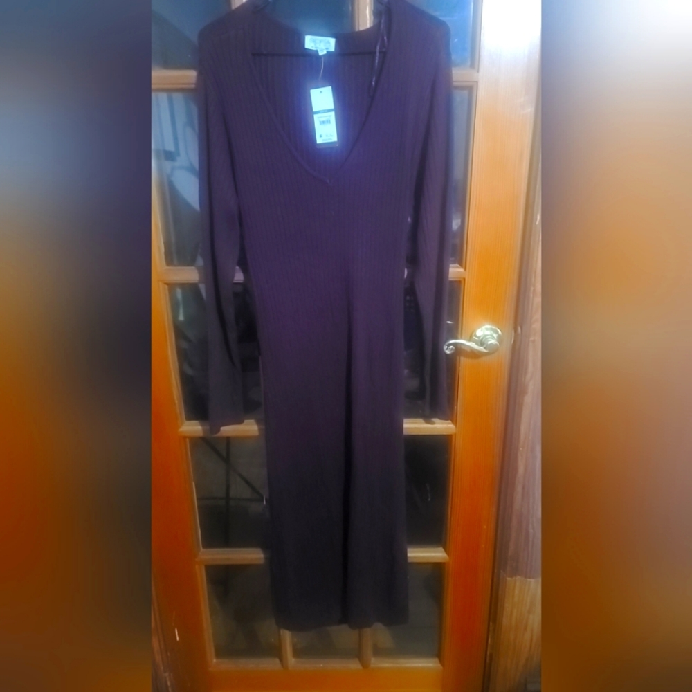 Purple dress